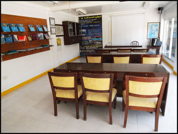 Dive Center Classroom Puerto Galera