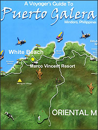 Puerto Galera Map